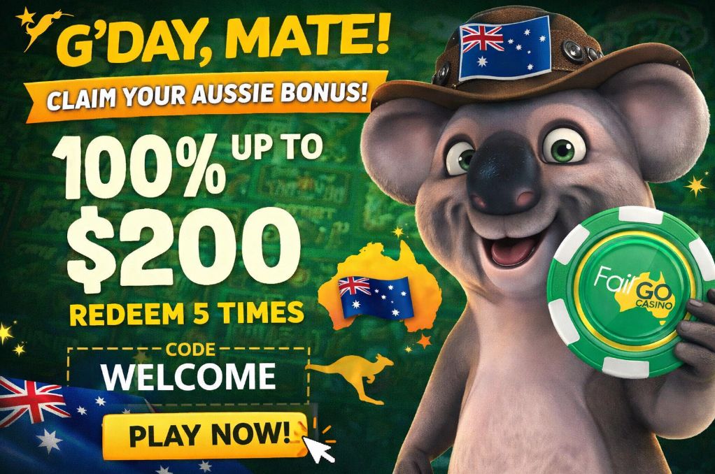 FairGO online casino bonus. best offshore casino for Australian players